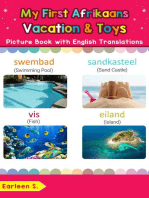 My First Afrikaans Vacation & Toys Picture Book with English Translations: Teach & Learn Basic Afrikaans words for Children, #24