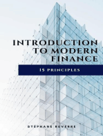 Introduction to Modern Finance: 15 Principles