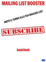 Mailing List Booster: Metti il Turbo alla Tua Mailing List