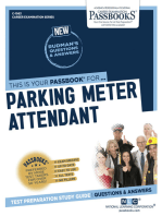 Parking Meter Attendant: Passbooks Study Guide