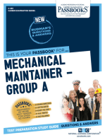 Mechanical Maintainer – Group A: Passbooks Study Guide
