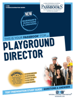 Playground Director: Passbooks Study Guide