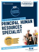 Principal Human Resources Specialist: Passbooks Study Guide