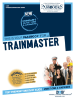 Trainmaster: Passbooks Study Guide