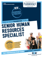 Senior Human Resources Specialist: Passbooks Study Guide