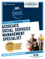 Associate Social Services Management Specialist: Passbooks Study Guide