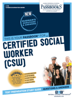 Certified Social Worker (CSW): Passbooks Study Guide