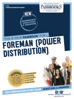 Foreman (Power Distribution): Passbooks Study Guide