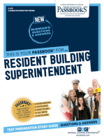 Resident Buildings Superintendent: Passbooks Study Guide