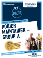 Power Maintainer – Group A: Passbooks Study Guide
