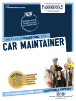 Car Maintainer: Passbooks Study Guide
