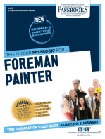 Foreman Painter: Passbooks Study Guide