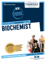 Biochemist: Passbooks Study Guide