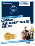 Community Development Housing Analyst: Passbooks Study Guide