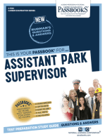 Assistant Park Supervisor: Passbooks Study Guide