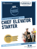 Chief Elevator Starter: Passbooks Study Guide