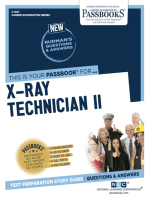 X-Ray Technician II: Passbooks Study Guide