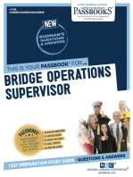 Bridge Operations Supervisor: Passbooks Study Guide