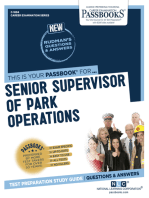 Senior Supervisor of Park Operations: Passbooks Study Guide