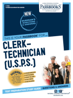 Clerk-Technician (U.S.P.S.): Passbooks Study Guide