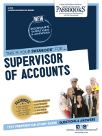 Supervisor of Accounts: Passbooks Study Guide