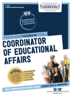 Coordinator of Educational Affairs: Passbooks Study Guide