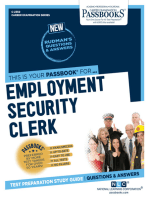 Employment Security Clerk: Passbooks Study Guide