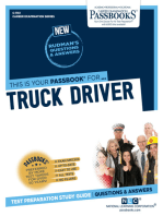 Truck Driver: Passbooks Study Guide