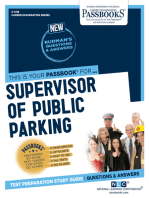 Supervisor of Public Parking: Passbooks Study Guide