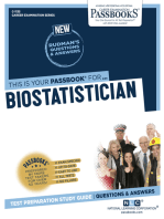 Biostatistician: Passbooks Study Guide