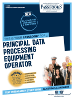 Principal Data Processing Equipment Operator: Passbooks Study Guide