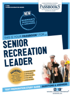 Senior Recreation Leader: Passbooks Study Guide