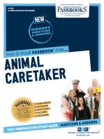 Animal Caretaker: Passbooks Study Guide