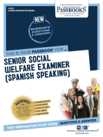 Senior Social Welfare Examiner (Spanish Speaking): Passbooks Study Guide