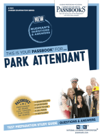 Park Attendant: Passbooks Study Guide