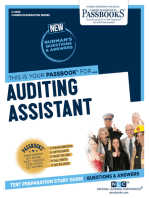Auditing Assistant: Passbooks Study Guide
