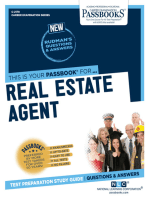 Real Estate Agent: Passbooks Study Guide