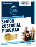 Senior Custodial Foreman: Passbooks Study Guide