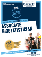 Associate Biostatistician: Passbooks Study Guide