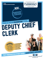 Deputy Chief Clerk: Passbooks Study Guide