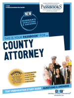 County Attorney: Passbooks Study Guide