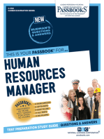 Human Resources Manager: Passbooks Study Guide