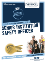 Senior Institution Safety Officer: Passbooks Study Guide