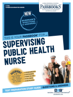 Supervising Public Health Nurse: Passbooks Study Guide