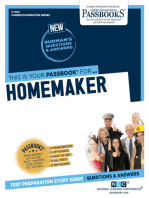 Homemaker: Passbooks Study Guide