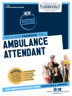 Ambulance Attendant: Passbooks Study Guide