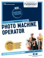 Photo Machine Operator: Passbooks Study Guide