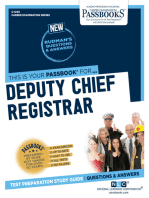 Deputy Chief Registrar: Passbooks Study Guide