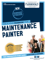 Maintenance Painter: Passbooks Study Guide