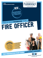 Fire Officer: Passbooks Study Guide